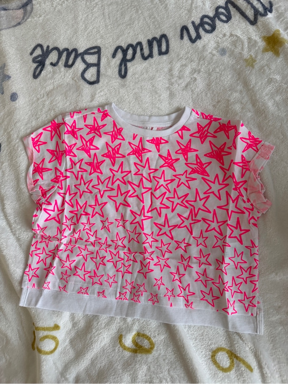 NWOT Stella McCartney Kids Pink Star T-Shirt 2T